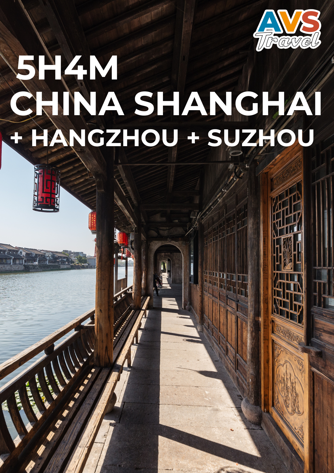 5D4N Shanghai + Hangzhou + Suzhou